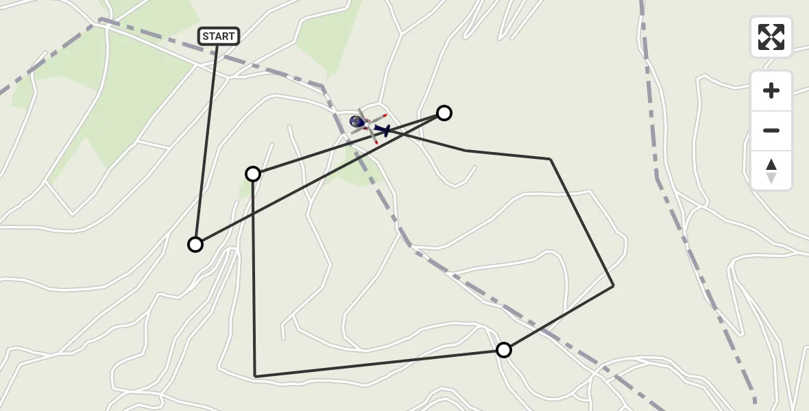 Flugroute Polizeihubschrauber Dümpelfeld - Dümpelfeld, 22 Juni 2026, 11:35