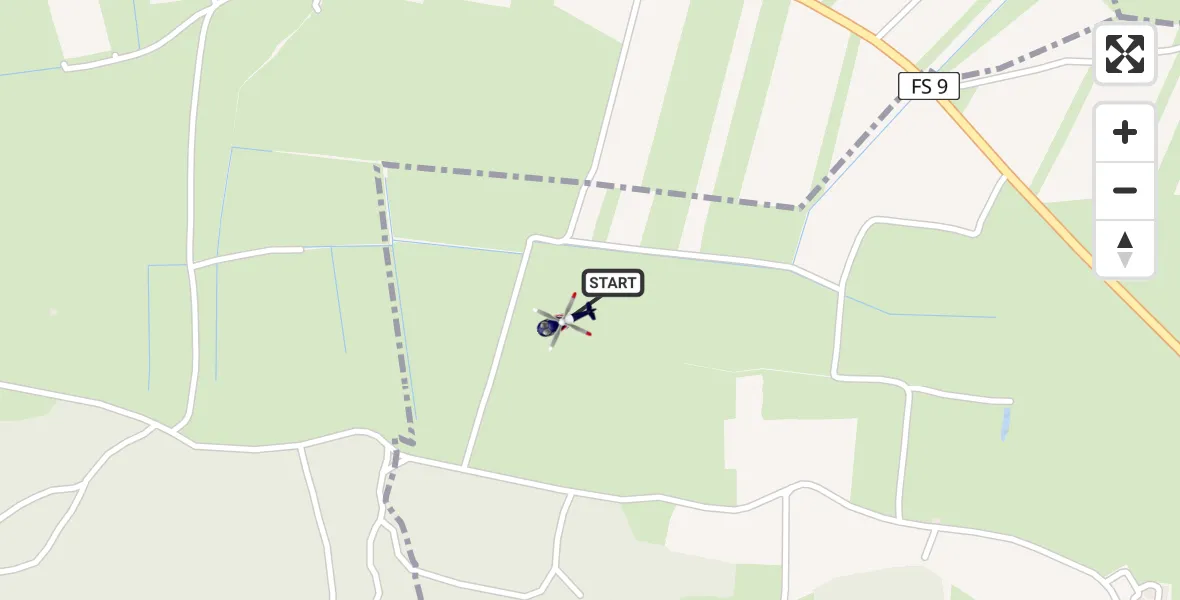 Flugroute Polizeihubschrauber Freising - Freising, 22 Juni 2026, 11:39