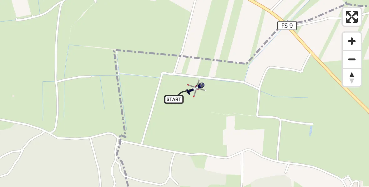 Flugroute Polizeihubschrauber Freising - Freising, 22 Juni 2026, 11:41
