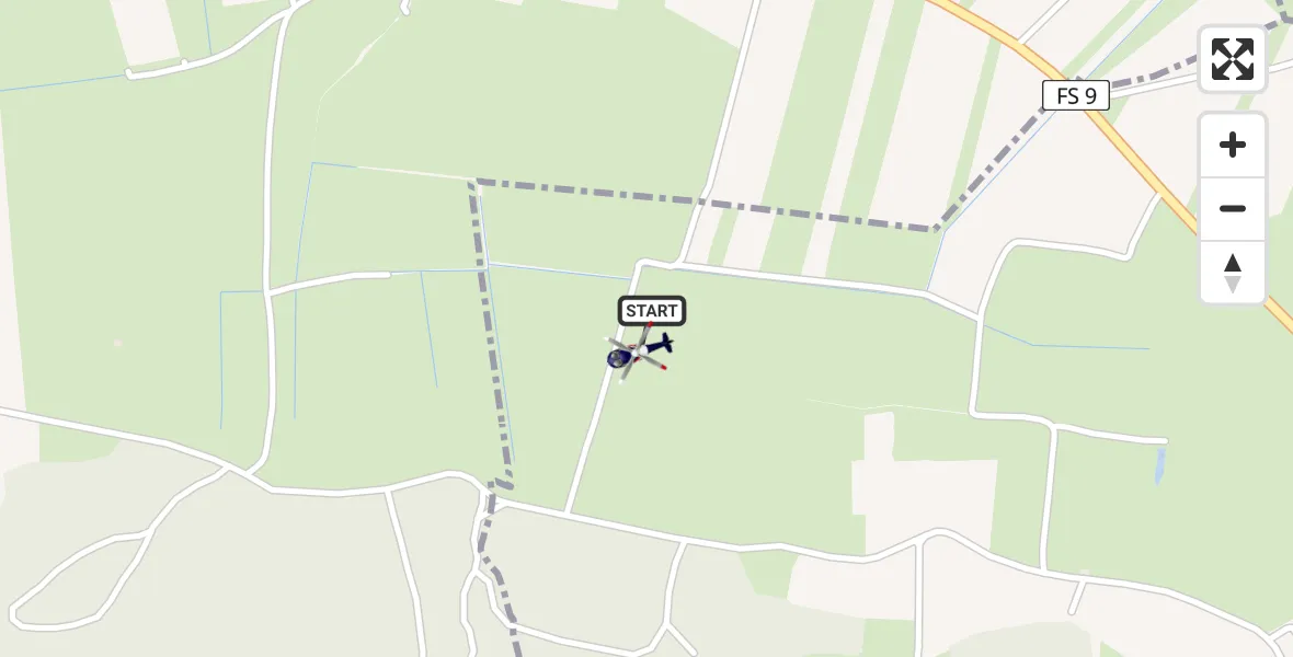 Flugroute Polizeihubschrauber Freising - Freising, 22 Juni 2026, 11:54