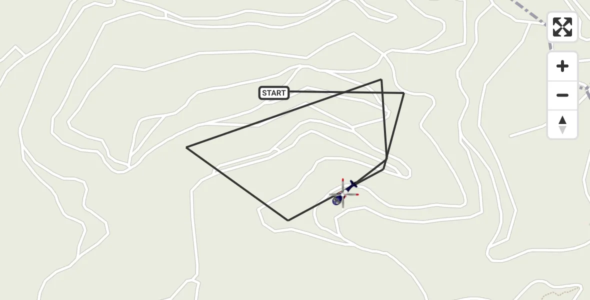Flugroute Polizeihubschrauber Leimbach - Leimbach, 22 Juni 2026, 11:57