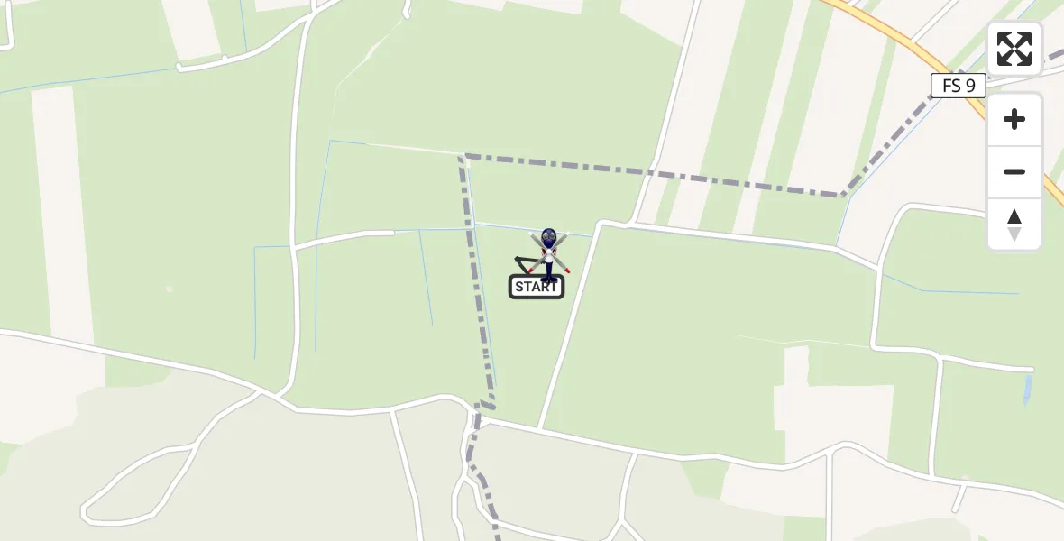 Flugroute Polizeihubschrauber Freising - Freising, 22 Juni 2026, 12:01