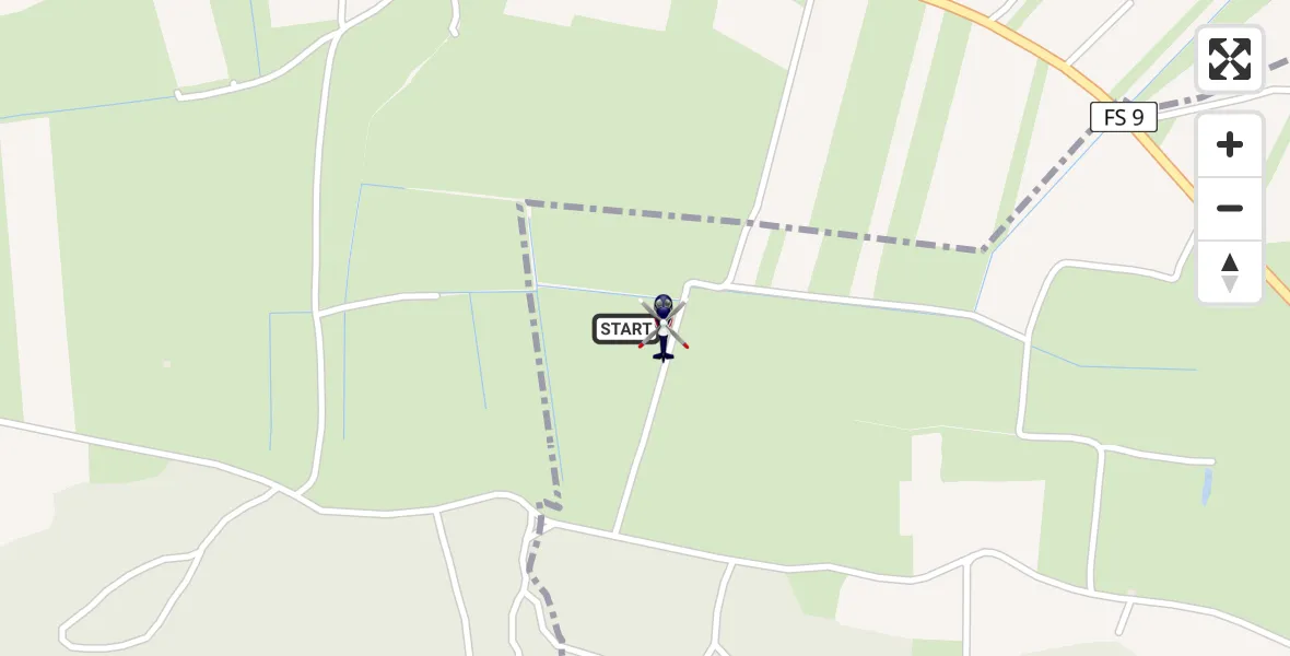 Flugroute Polizeihubschrauber Freising - Freising, 22 Juni 2026, 12:04
