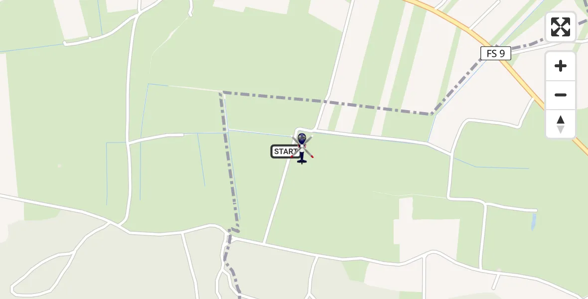 Flugroute Polizeihubschrauber Freising - Freising, 22 Juni 2026, 12:07