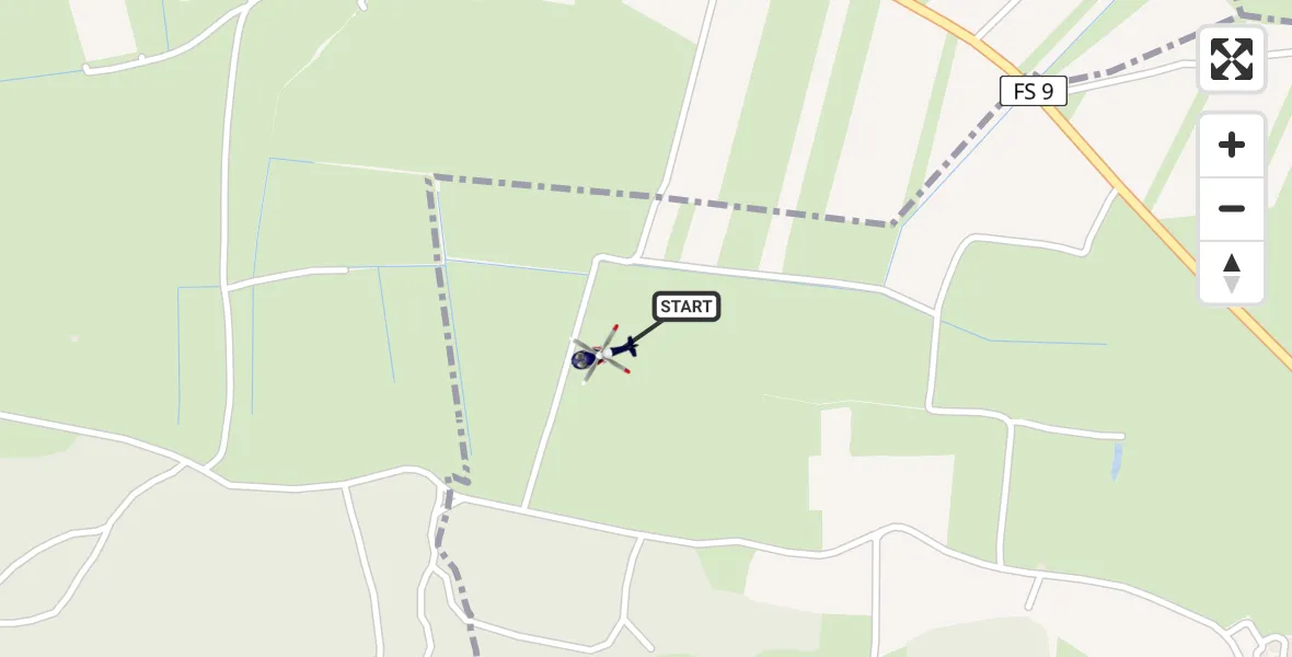 Flugroute Polizeihubschrauber Freising - Freising, 22 Juni 2026, 12:14
