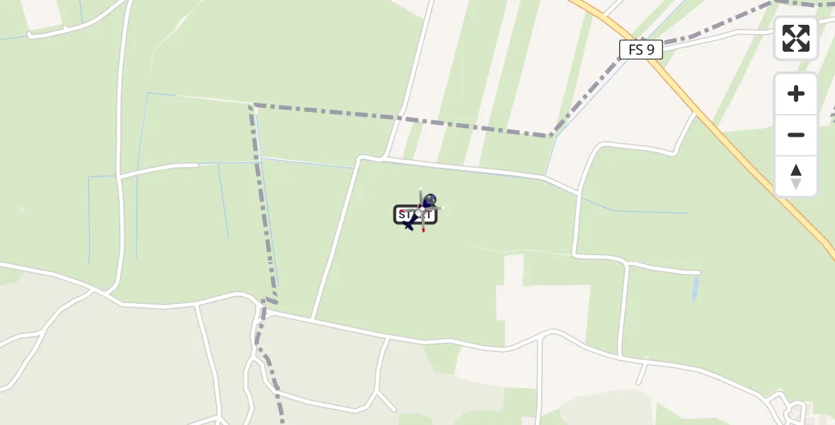 Flugroute Polizeihubschrauber Freising - Freising, 22 Juni 2026, 12:30