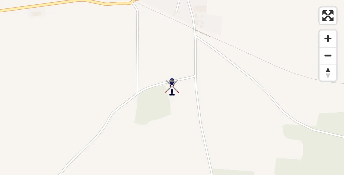 Flugroute Polizeihubschrauber Pritzwalk - Pritzwalk, 23 Juni 2026, 06:34