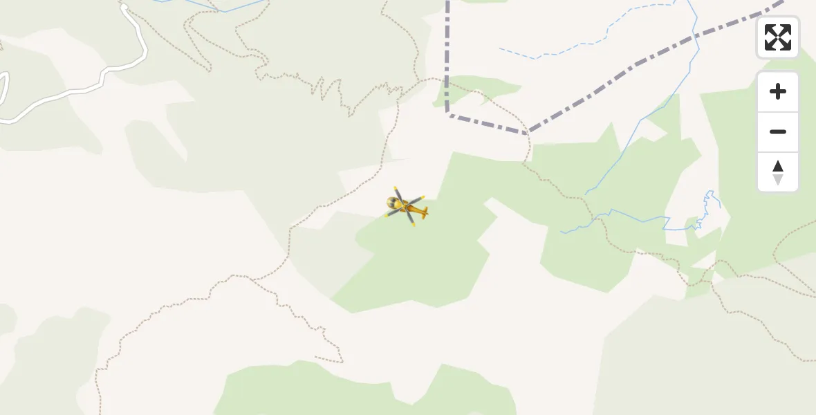 Flugroute Rettungshubschrauber Schwangau - Schwangau, 23 Juni 2026, 09:44