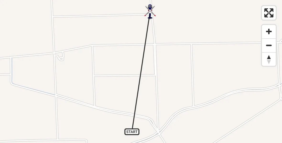 Flugroute Polizeihubschrauber Straubing - Straubing, 23 Juni 2026, 14:24