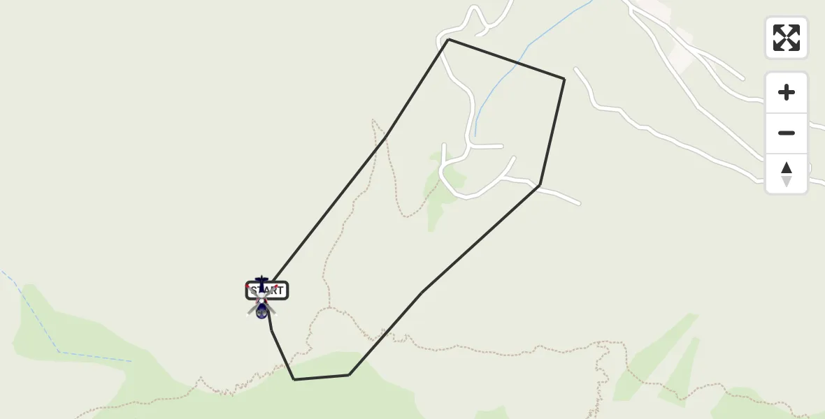 Flugroute Polizeihubschrauber Schwangau - Schwangau, 25 Juni 2026, 14:14