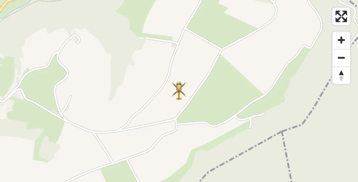 Flugroute Rettungshubschrauber Gladbach - Gladbach, 25 Juni 2026, 15:54