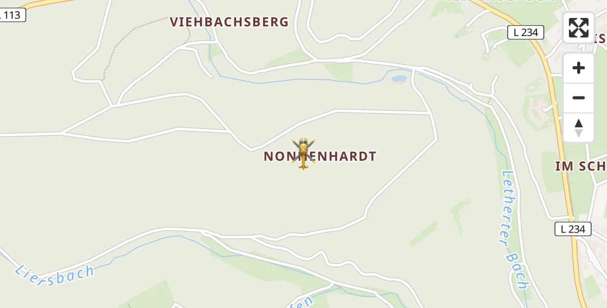 Flugroute Ambulanzhubschrauber Bad Münstereifel - Bad Münstereifel, 25 Juni 2026, 18:48