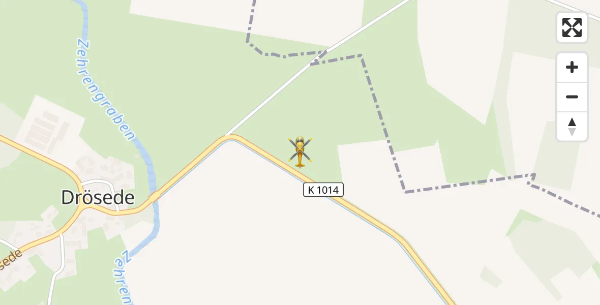 Flugroute Rettungshubschrauber Zehrental - Zehrental, 26 Juni 2026, 18:35