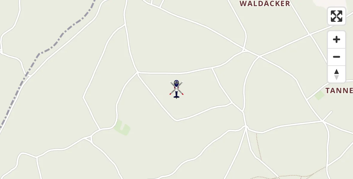 Flugroute Polizeihubschrauber Vogt - Vogt, 27 Juni 2026, 08:47