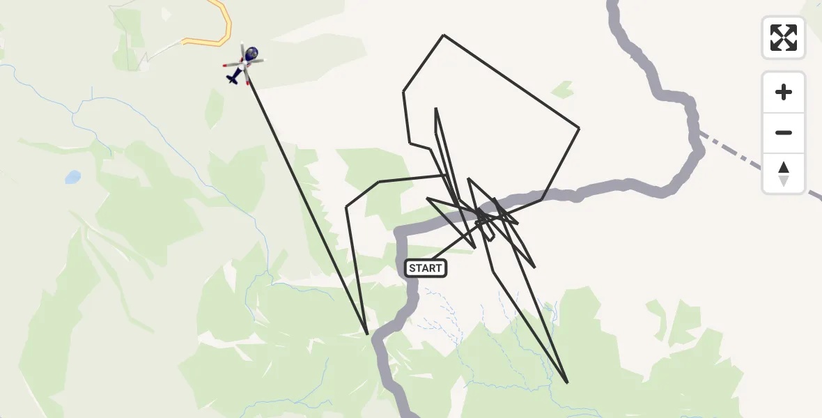 Flugroute Polizeihubschrauber Schönau a.Königssee - Schönau a.Königssee, 27 Juni 2026, 14:29