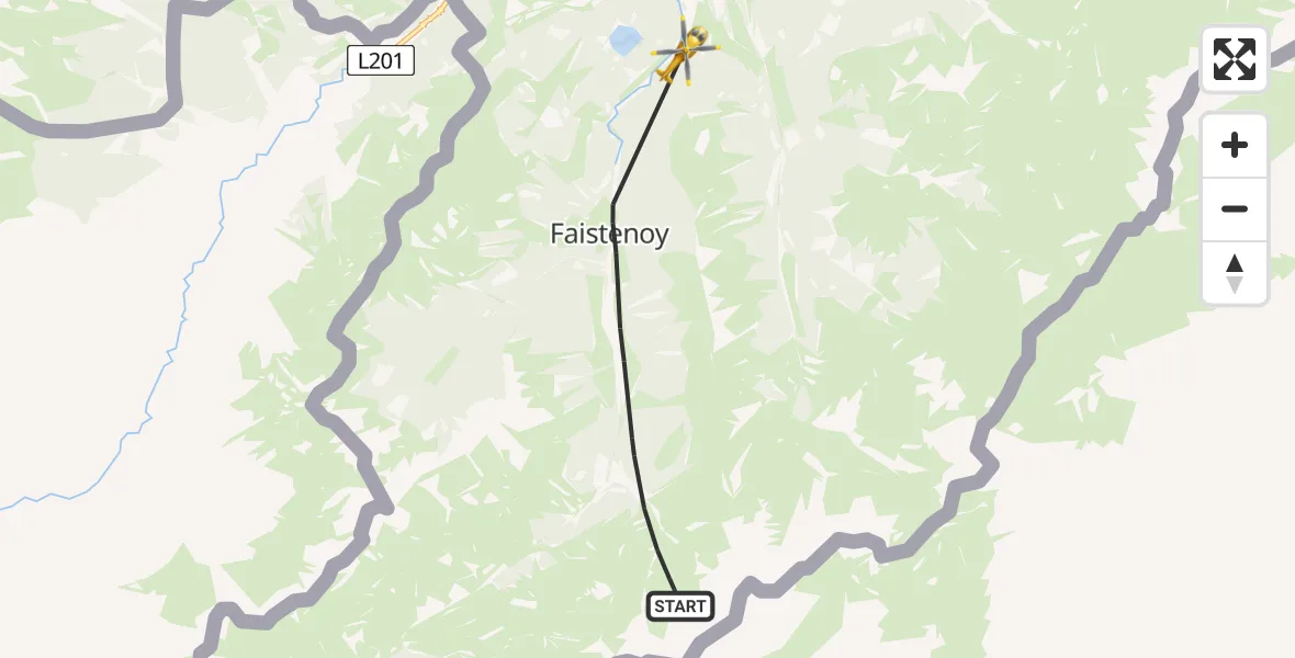 Flugroute Rettungshubschrauber Oberstdorf - Oberstdorf, 28 Juni 2026, 09:29