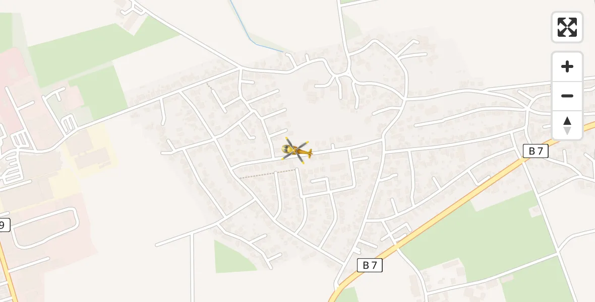 Flugroute Rettungshubschrauber Menden (Sauerland) - Menden (Sauerland), 28 Juni 2026, 11:39