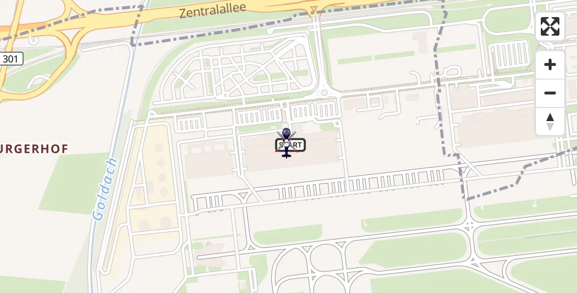 Flugroute Polizeihubschrauber München Flughafen - München Flughafen, 29 Juni 2026, 11:19