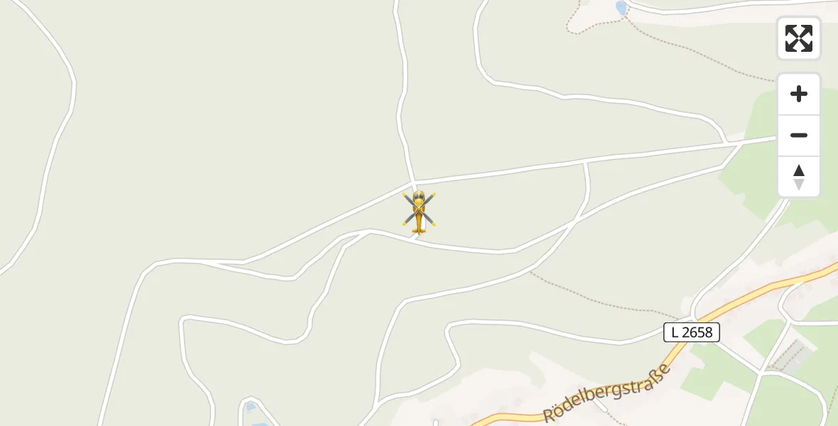 Flugroute Rettungshubschrauber Sonneberg - Sonneberg, 29 Juni 2026, 14:40