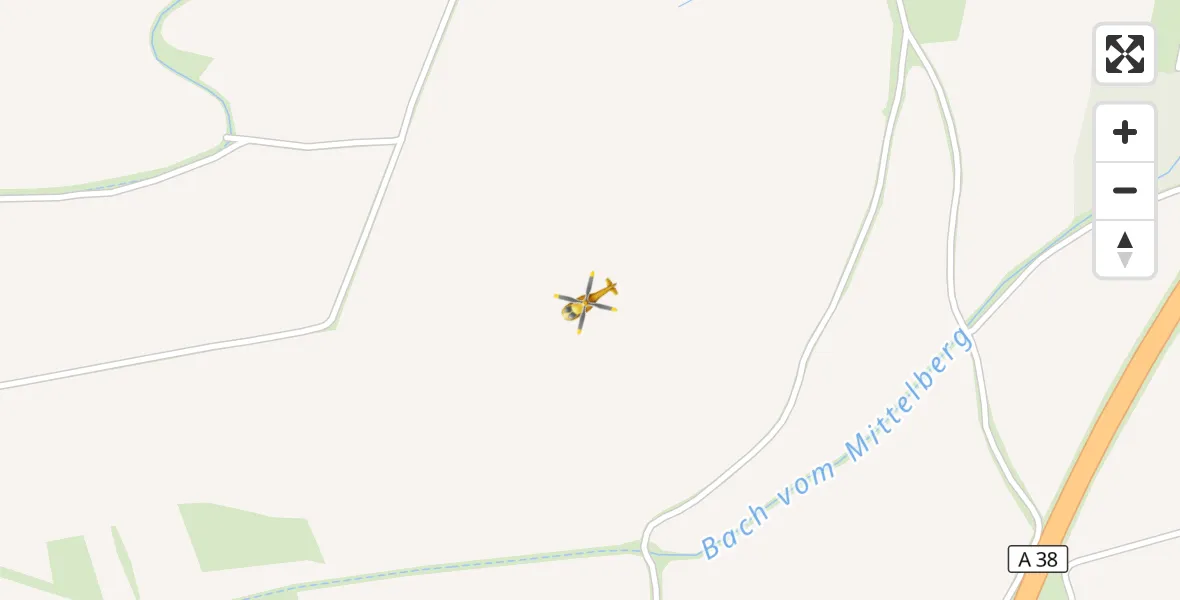 Flugroute Rettungshubschrauber Werther - Werther, 30 Juni 2026, 10:00