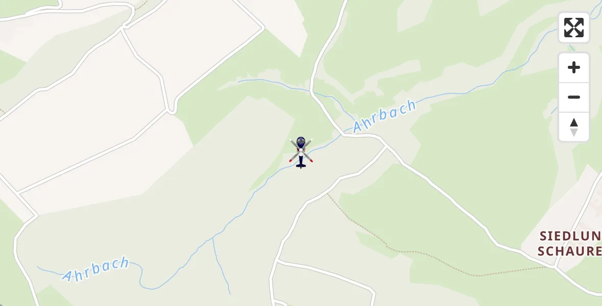 Flugroute Polizeihubschrauber Rhens - Rhens, 01 Juli 2026, 07:53