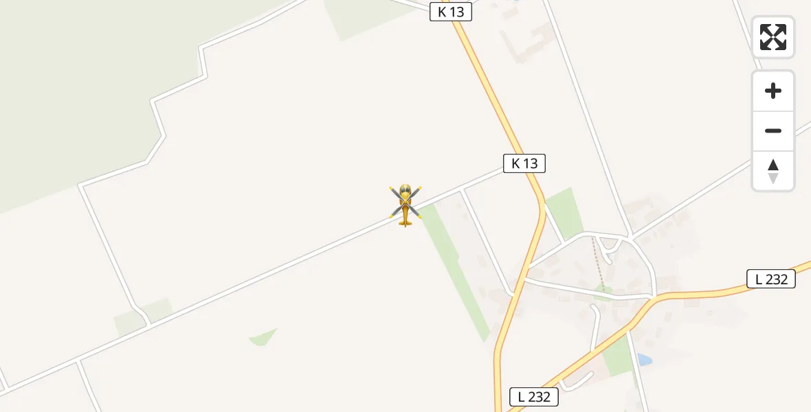 Flugroute Rettungshubschrauber Tosterglope - Tosterglope, 01 Juli 2026, 15:08