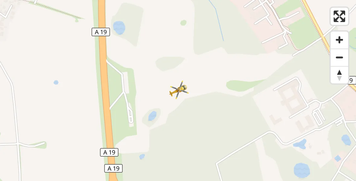 Flugroute Ambulanzhubschrauber Dummerstorf - Dummerstorf, 01 Juli 2026, 19:29