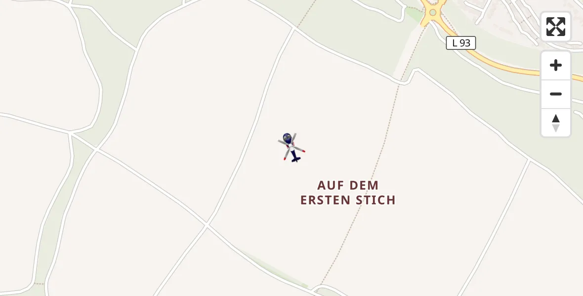 Flugroute Polizeihubschrauber Bergheim - Bergheim, 02 Juli 2026, 08:28