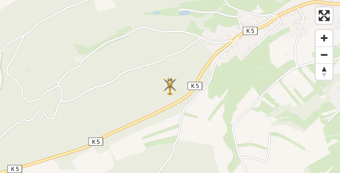 Flugroute Rettungshubschrauber Altenkirchen - Altenkirchen, 05 Juli 2026, 13:10