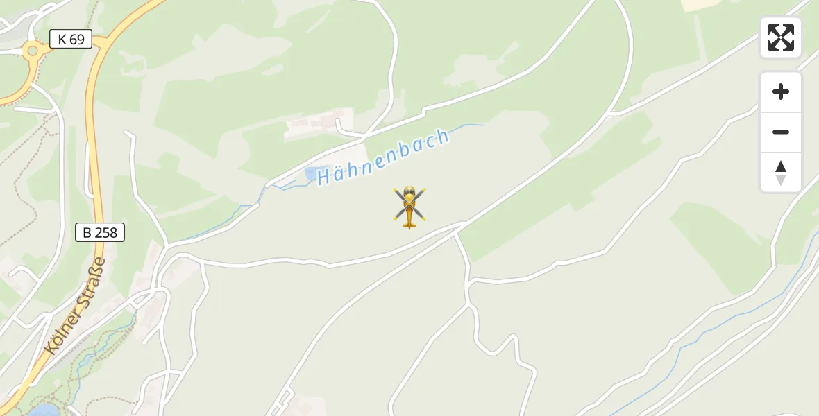 Flugroute Ambulanzhubschrauber Blankenheim - Blankenheim, 05 Juli 2026, 16:59