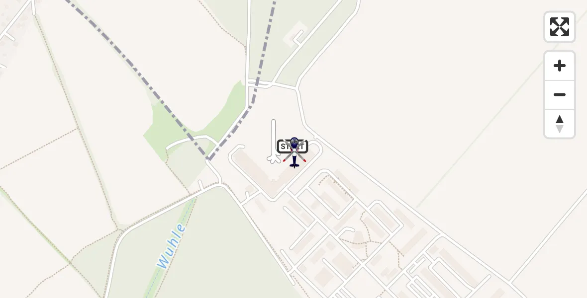 Flugroute Polizeihubschrauber Ahrensfelde Hubschrauberlandeplatz - Ahrensfelde Hubschrauberlandeplatz, 05 Juli 2026, 19:16