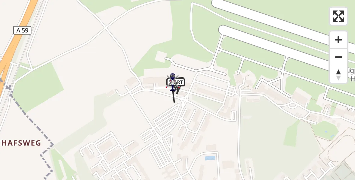 Flugroute Polizeihubschrauber Sankt Augustin - Sankt Augustin, 06 Juli 2026, 06:17