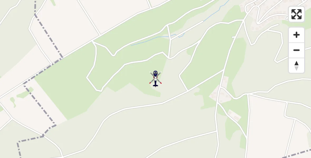Flugroute Polizeihubschrauber Gönnersdorf - Gönnersdorf, 06 Juli 2026, 12:12