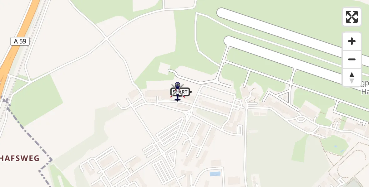 Flugroute Polizeihubschrauber Sankt Augustin - Sankt Augustin, 06 Juli 2026, 12:16