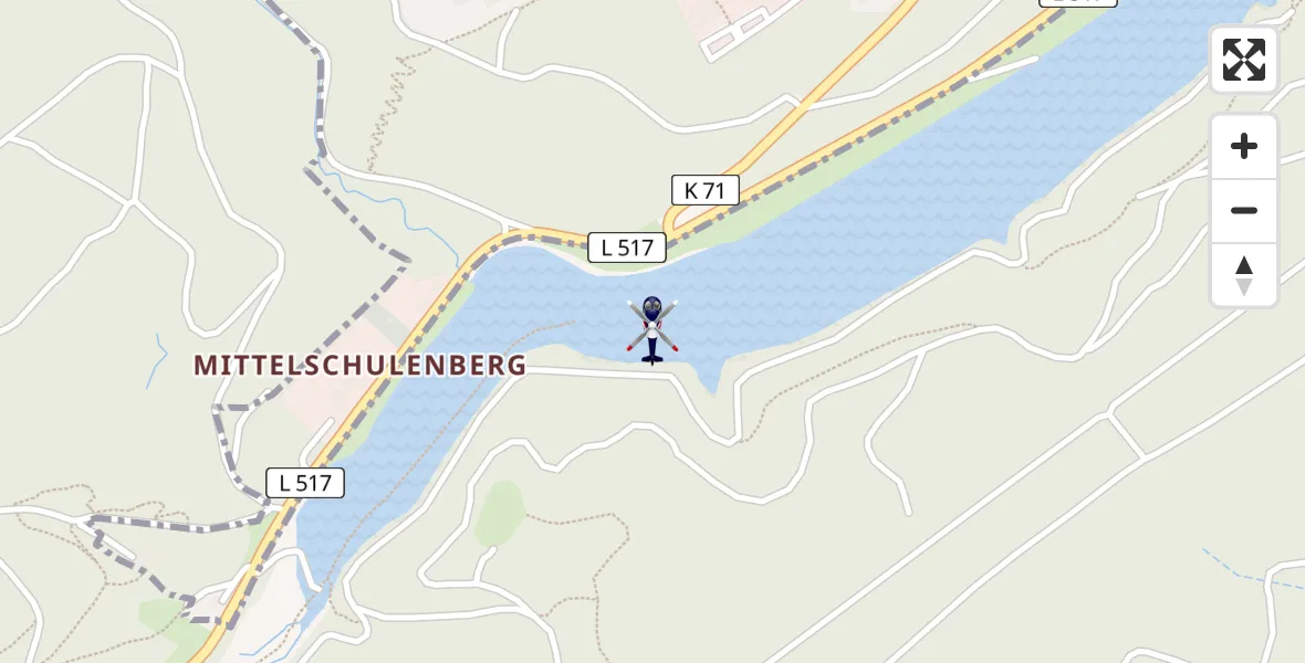 Flugroute Polizeihubschrauber Harz (Landkreis Goslar) - Harz (Landkreis Goslar), 07 Juli 2026, 07:11