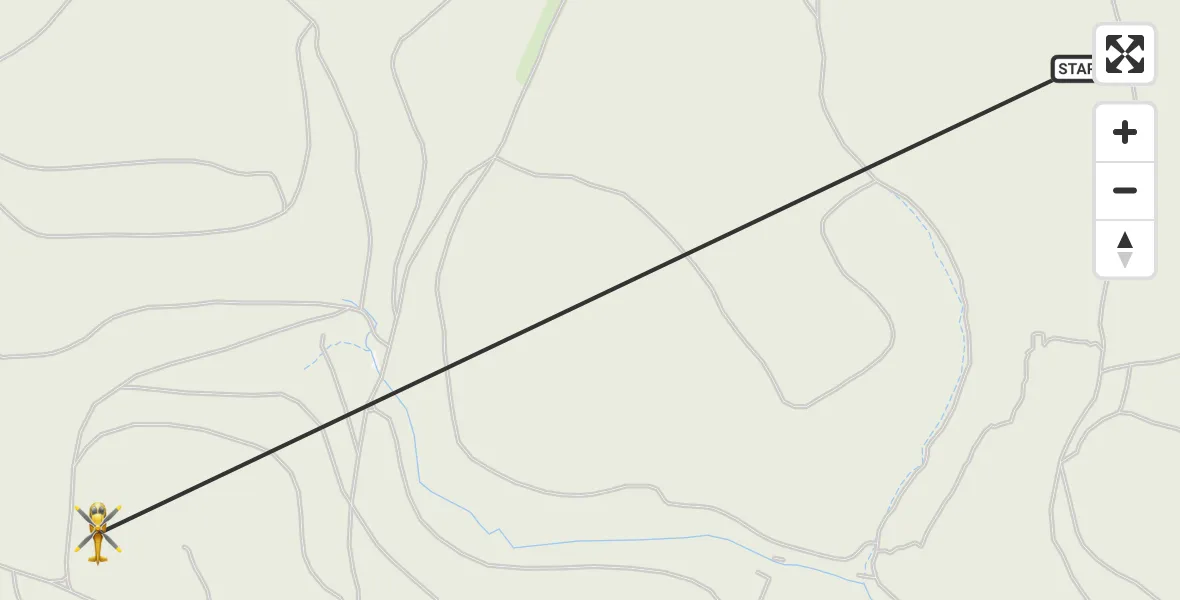 Flugroute Rettungshubschrauber Gelnhausen - Gelnhausen, 09 Juli 2026, 17:18