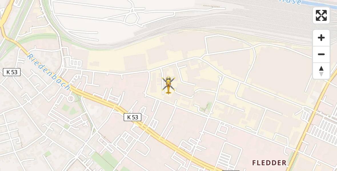 Flugroute Rettungshubschrauber Osnabrück - Osnabrück, 10 Juli 2026, 12:28