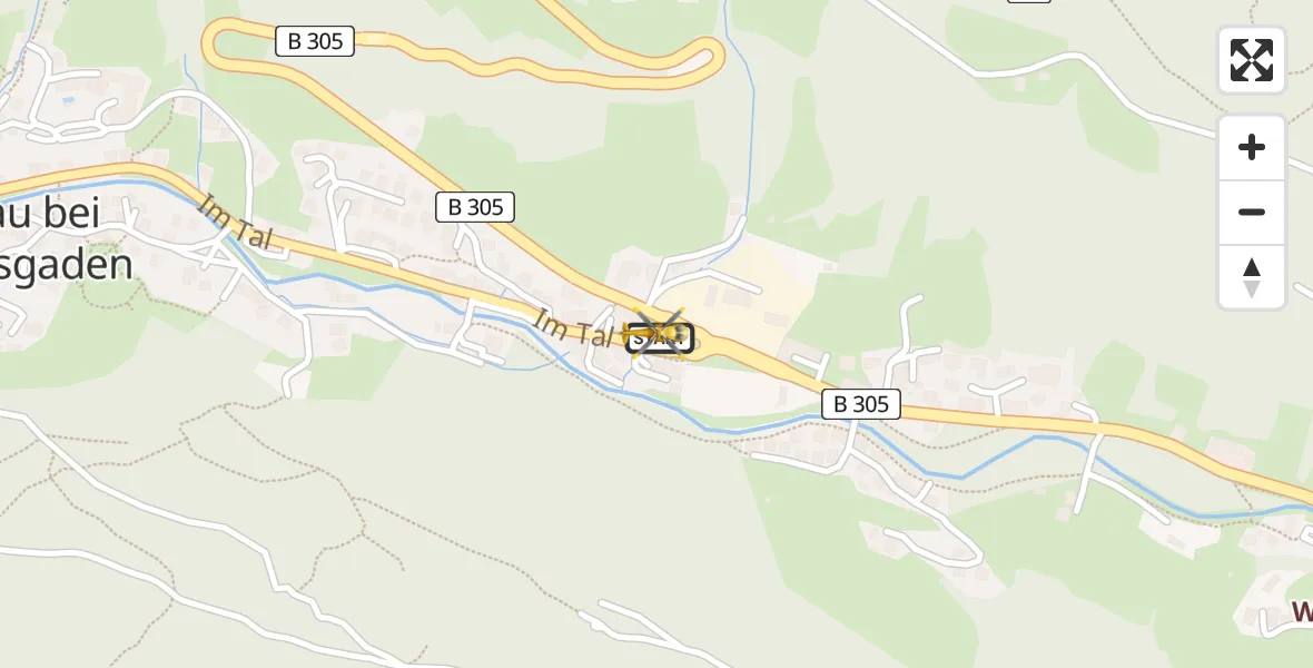 Flugroute Rettungshubschrauber Ramsau b.Berchtesgaden - Ramsau b.Berchtesgaden, 11 Juli 2026, 11:19