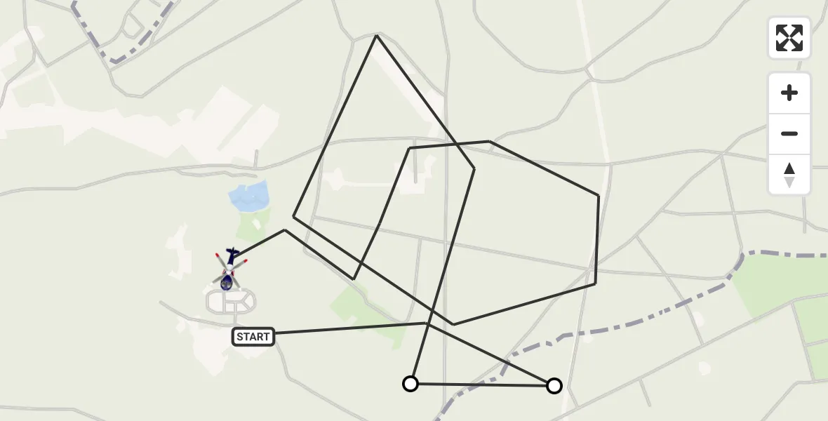 Flugroute Polizeihubschrauber Böblingen - Böblingen, 13 Juli 2026, 07:40