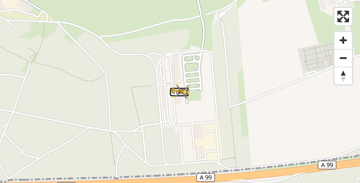 Flugroute Rettungshubschrauber Oberschleißheim - Oberschleißheim, 14 Juli 2026, 08:28