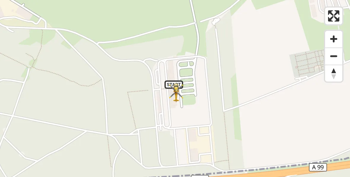 Flugroute Rettungshubschrauber Oberschleißheim - Oberschleißheim, 14 Juli 2026, 10:45