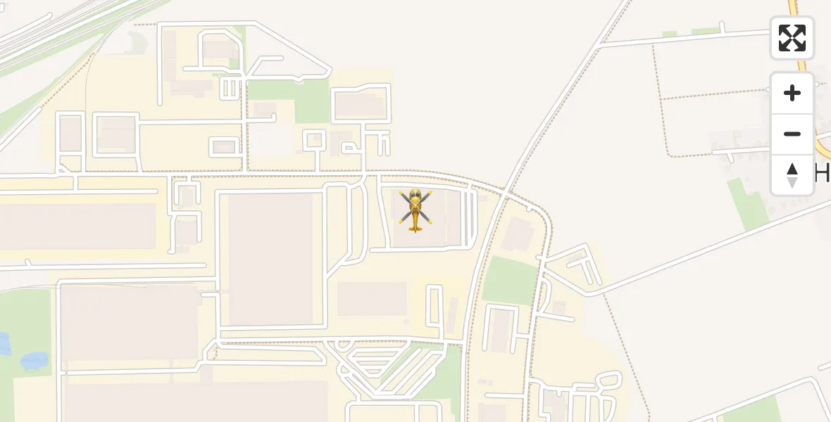 Flugroute Rettungshubschrauber Erfurt - Erfurt, 14 Juli 2026, 11:59