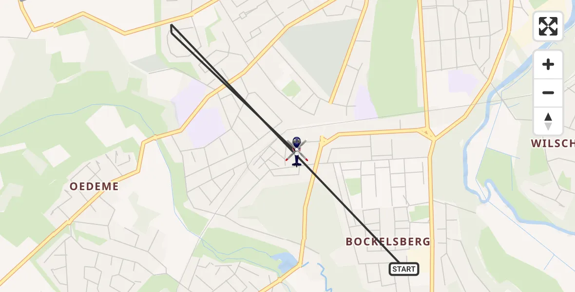 Flugroute Polizeihubschrauber Lüneburg - Lüneburg, 16 Juli 2026, 09:32