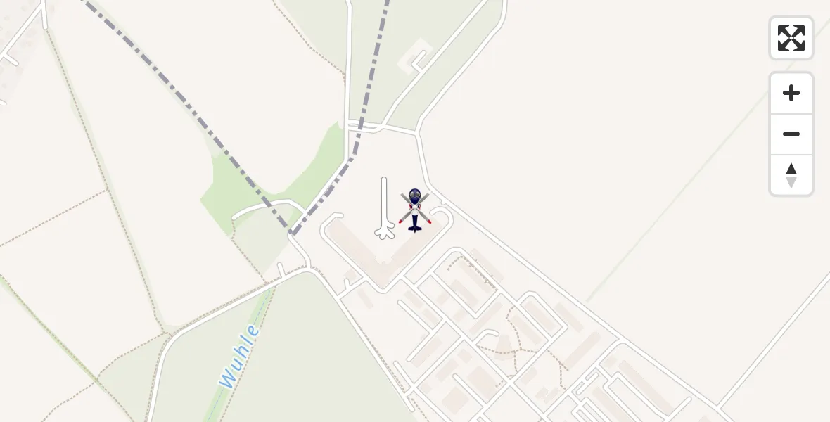 Flugroute Polizeihubschrauber Ahrensfelde Hubschrauberlandeplatz - Ahrensfelde Hubschrauberlandeplatz, 16 Juli 2026, 10:40