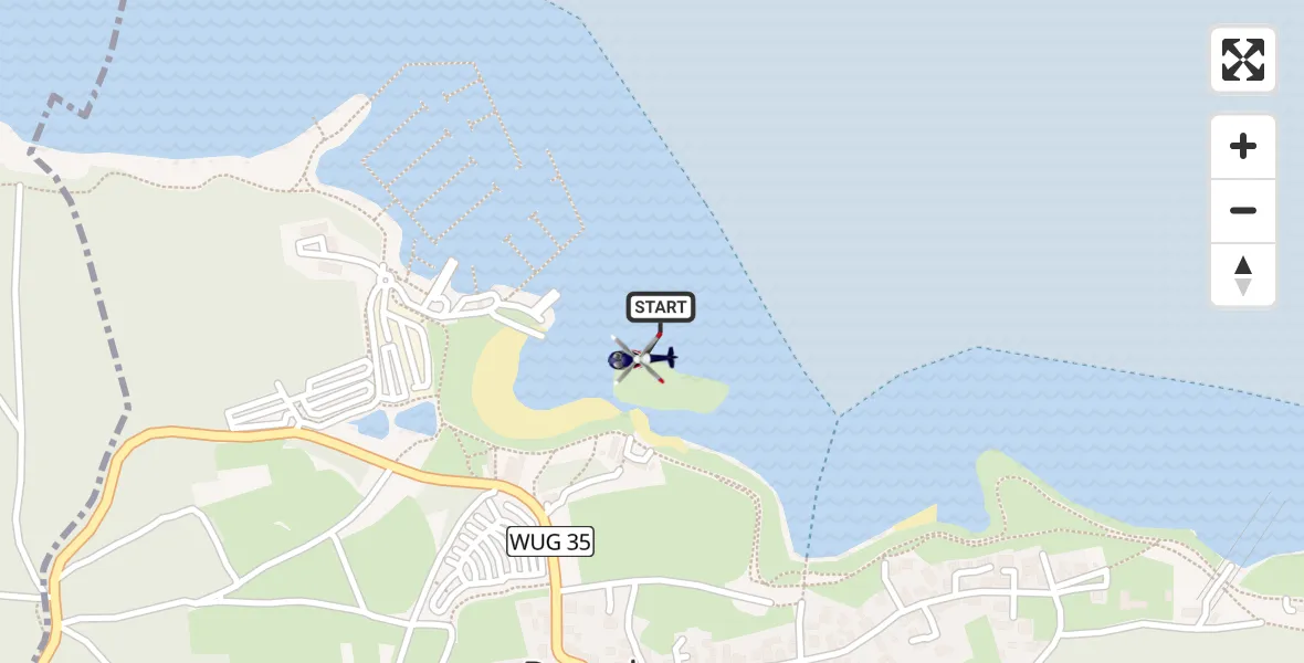 Flugroute Polizeihubschrauber Pleinfeld - Pleinfeld, 16 Juli 2026, 12:21
