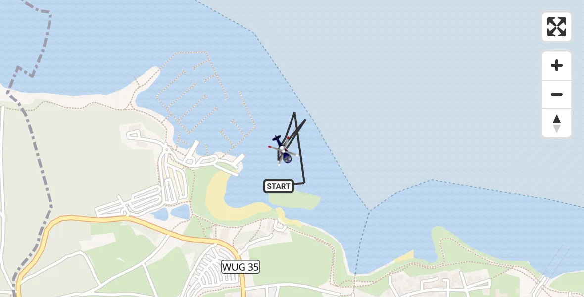 Flugroute Polizeihubschrauber Pleinfeld - Pleinfeld, 16 Juli 2026, 13:07