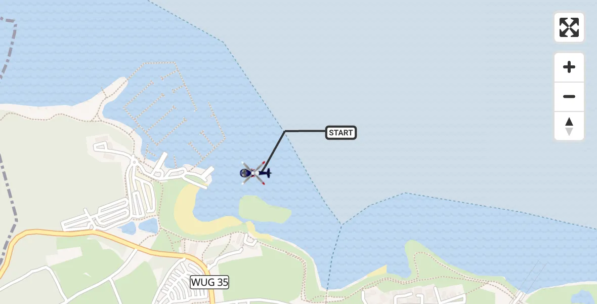 Flugroute Polizeihubschrauber Pleinfeld - Pleinfeld, 16 Juli 2026, 13:23