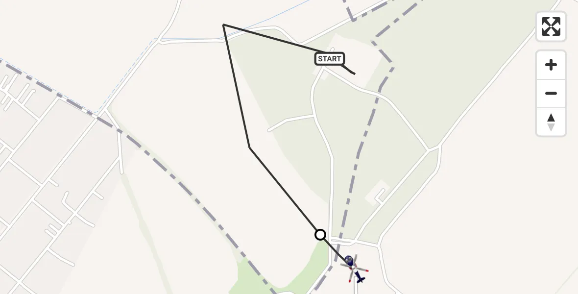 Flugroute Polizeihubschrauber Panketal - Ahrensfelde Hubschrauberlandeplatz, 16 Juli 2026, 13:41