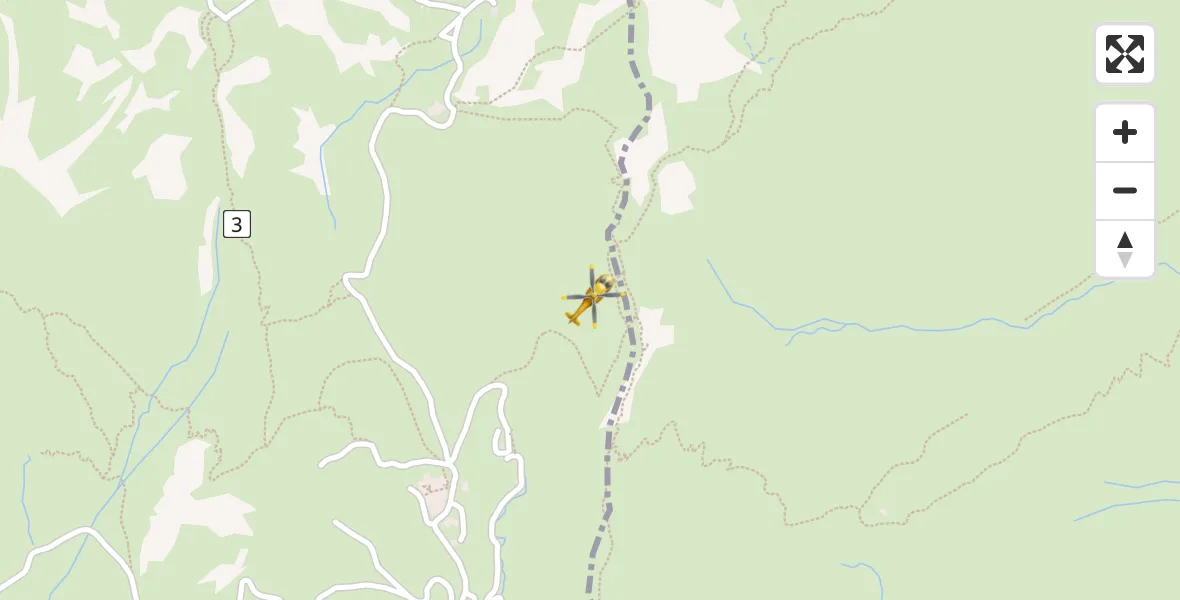 Flugroute Rettungshubschrauber Oberstdorf - Oberstdorf, 16 Juli 2026, 14:52