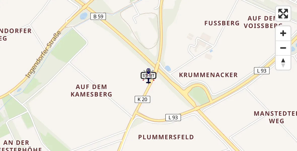 Flugroute Polizeihubschrauber Pulheim - Pulheim, 16 Juli 2026, 19:37